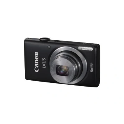 Image of Canon Digital Camera IXUS 135 Black 16MP 8x Optical Zoom Wi Fi/Bluetooth Enabled (Renewed)