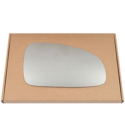 Image of Less4spares Wing Mirror Glass Right Compatible with Chevrolet Daewoo Kalos 2002 2008 STICK ON Driver Off Side Convex