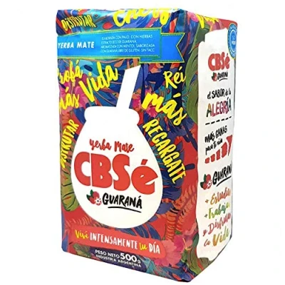 Image of Yerba Mate Tea CBSé Guarana CBS (4 x 500g)
