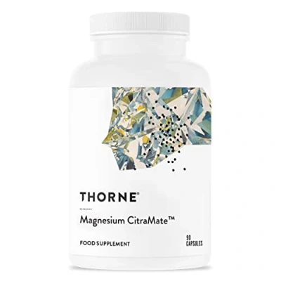 Image of Thorne Magnesium CitraMate Supplement with Citrate Malate 90 Capsules