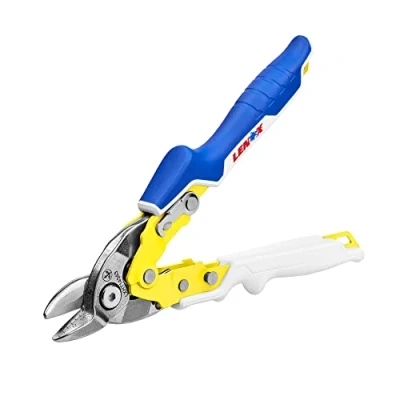 Image of LENOX Tools Pliers, Bulldog Avitation Snips, with Durable Grip (LXHT14343​)