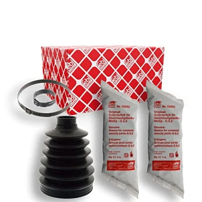 Image of 6G914C062BA CV Boot FEBI BILSTEIN 49877 Front Axle, Wheel Side Thermoplast FORD: S Max Mk1, FOCUS 3, MONDEO 4