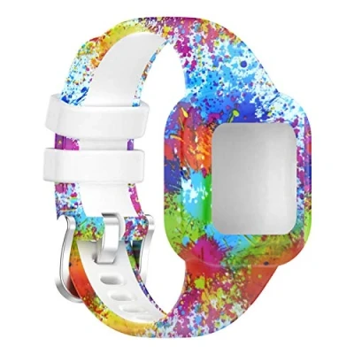 Image of Prevessel Children&#039;s Wristband/Wristband/Replacement Wristband/Silicone Bracelet Compatible Fit Jr3 / Vivofit Jr 3 Adjustable Sports