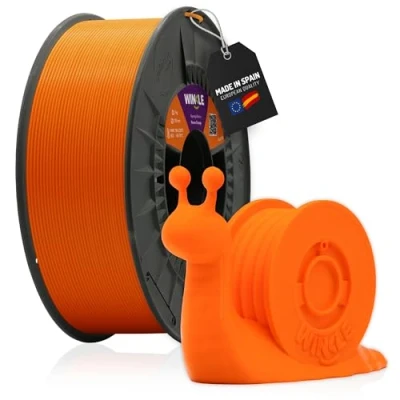 Image of Winkle PLA Filament 1.75mm Printing 3D Printer Nemo Orange 300g Spool