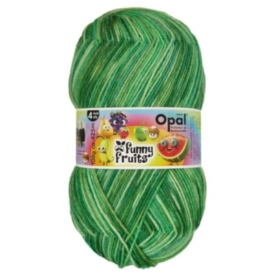 Image of Opal Funny Fruits 11417 (425m) 4 Ply Durable Sock Yarn 1x100g