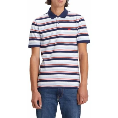 Image of Levi&#039;s Men&#039;s Slim Housemark Polo Shirt, Eraless Naval Academy, S