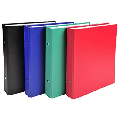 Image of Exacompta Ref. 620E Rigid PP binder 2 round rings diameter 25 mm Spine 34 External dimensions: 23 x 21.5 cm Format for classifying schoolchildren 22 17 4 random colors