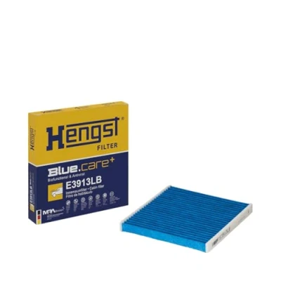 Image of 7803A012 Pollen FILTER HENGST E3913LB with antibacterial action 180mm 177mm 18mm MITSUBISHI: Mirage / Space Star Hatchback, i Hatchback