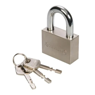 Image of Silverline Steel Padlock 50mm