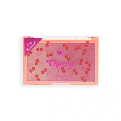 Image of I Heart Revolution Makeup Blush, Pressed Powder Blusher, Highly Pigmented, Vegan &amp; Cruelty Free, Cherry Ombre, 15g