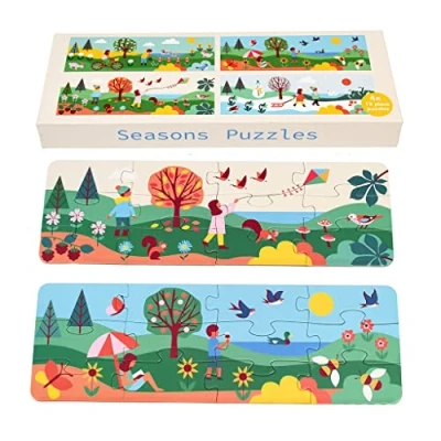 Image of Four Seasons 12 Piece Puzzles