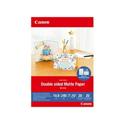 Image of CANON MP 101D 7 x 10 20 Double Matte Photo Paper