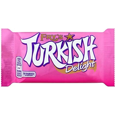 Image of Cadbury Fry&#039;s Turkish Delight 51g. (Amazon 6 Pack) by
