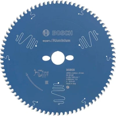 Image of Bosch Professional 1x Expert for Aluminium circular saw blade (for aluminium, Ø 260 x 30 2.8 mm, 80 teeth, accessories)