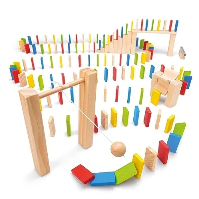 Image of Tobar 435 Wooden Domino Race, Mixed, Medium