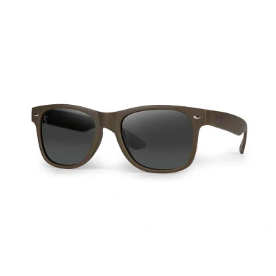 Image of Fox Avius Trans Khaki Polarized sunglasses Green Lenses Polarised