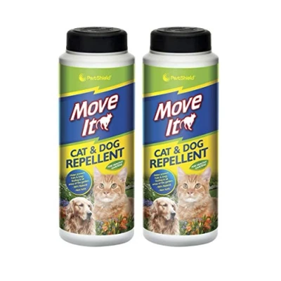 Image of PestShield Move It Cat &amp; Dog Garden Repellent Non Toxic 100% Natural 240g 2 Pack