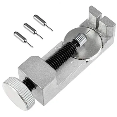 Image of MMOBIEL Watch Band Strap Link Pin Remover Adjustable Repair Tool Kit for Watchmakers with 3 x Extra Pins