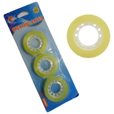 Image of Clear Tape Rolls Parcel Packing Sellotape Cellotape gift wrapping Pack of 3
