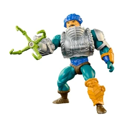Image of Masters of the Universe Origins Action Figure &amp; Accessory, Serpent Claw Man At Arms Mini Comic Book, 5.5 Inch