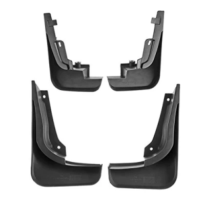 Image of 4 x Splash Guards Dirt Deflectors Front Rear Compatible with Q5 8R 2009 2017
