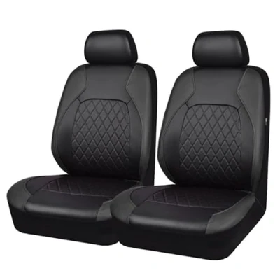 Image of YNEION Car Seat Covers, for Tarraco 2019 2024 Leather Cushion Front Rear Protectors Full Set Waterproof Accessories,B