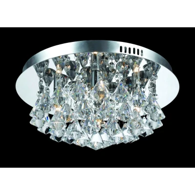 Image of Parma 4 Light Chrome Flush Ceiling Fitting