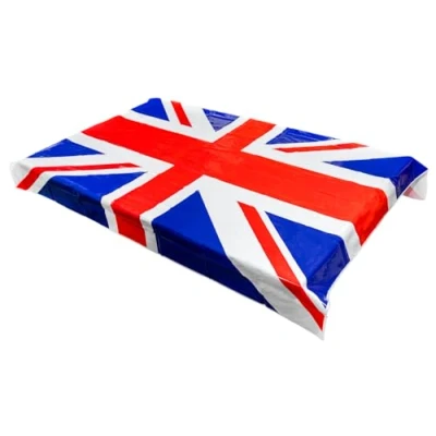 Image of Union Jack Plasticloth Tablecloth 137cm x 182cm Perfect Jubilee Accessory!
