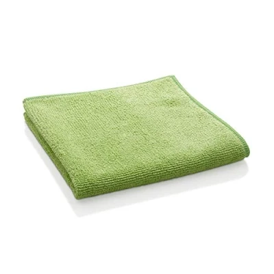 Image of E Cloth General Purpose Microfibre Cloth, Multipurpose Cleaning for Household Surfaces, Washable and Reusable, 100 Wash Promise, Green, 1 Pack