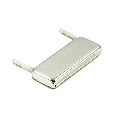Image of Kent Armstrong Slimbucker Jazz Guitar Pickup Neck Mount Chrome Cover