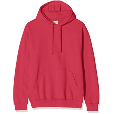 Image of AWDis Men&#039;s College Hoodie, Red (Cranberry), XXX Large