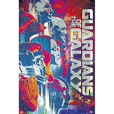 Image of Grupo Erik Marvel Poster Guardians of The Galaxy Vol 2