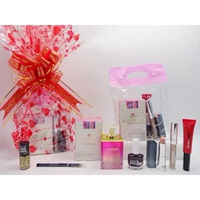 Image of Valentines Gift Hamper, Perfume &amp; Make Up Bundle For Women