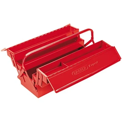 Image of Draper Extra Long Four Tray Cantilever Tool Box, 530mm