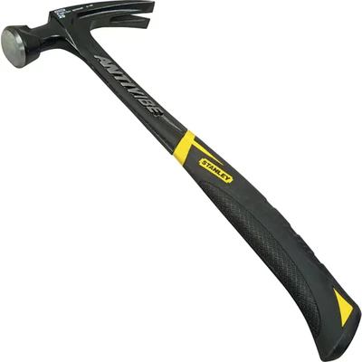 Image of Stanley FatMax AntiVibe All Steel Rip Claw Hammer 570g (20oz) STA151278