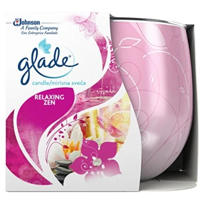 Image of Glade Candle Relaxing Zen Air Freshener 120g, Pack of 6