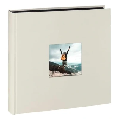 Image of Hama &quot;Fine Art&quot; Photo Album 30x30 cm For 10x15 Pictures 100 Black Pages 400 Photos Chalk