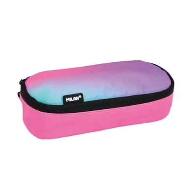 Image of Sunset Oval Pencil Case, Pink MILAN®