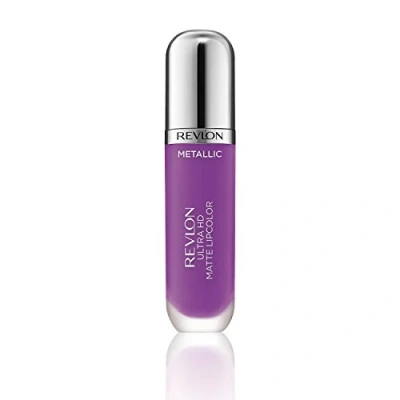 Image of Revlon ultra hd matte metallic liipcolor 710 dazzle