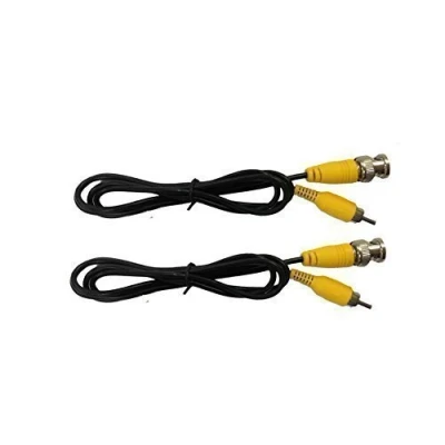 Image of Security 01 2 pack 1 Meter BNC to RCA Video Connector Cable for CCTV Camera from DVR TV