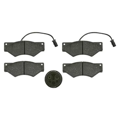 Image of 0001906183, 0001906264, 001906183, 001906264, 01906183 Brake pad set FEBI BILSTEIN 16600 Front Axle incl. wear warning contact