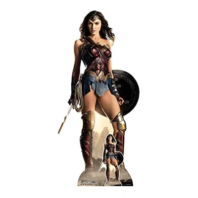 Image of STAR CUTOUTS SC1646 DC Comics Cardboard Cutout, Wonder Woman Shield