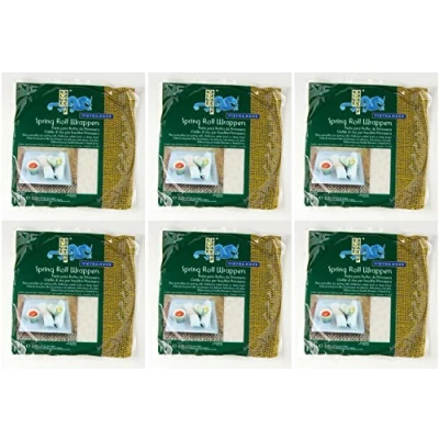 Image of (6 PACK Blue Dragon Spring Roll Wrappers 134g 6 BUNDLE