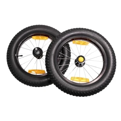 Image of Burley Unisex Adult Wheel Kit Black, 16 Inch
