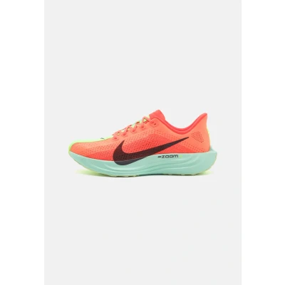 Image of Nike Performance Pegasus PLUS Road running shoes, Men&#039;s, Size: 8, Bright crimson/cave purple/lime blast/mint foam/hyper orange/barely volt Textile