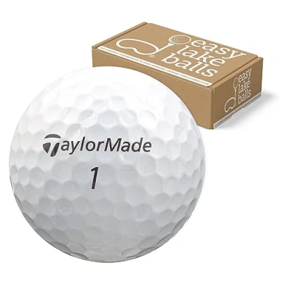 Image of TaylorMade 25 TAYLOR MADE MIX LAKE GOLF BALLS AAAA/AAA QUALITY (PEARL/A GRADE)