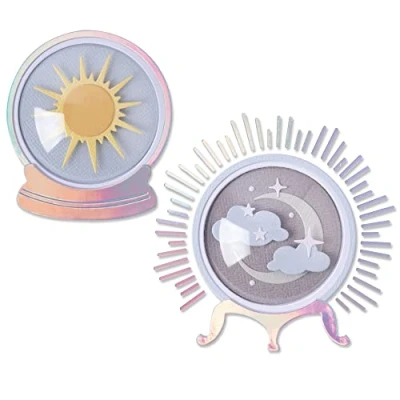 Image of Sizzix Thinlits Die Set 10PK Crystal Ball by Olivia Rose, 665316