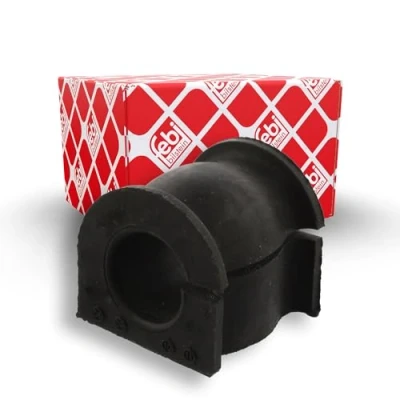 Image of 51306SAAE01, 51306SAAE02, 51306SELT01 Stabilizer Bushes FEBI BILSTEIN 42026 Front Axle Rubber 24mm HONDA: Jazz 2
