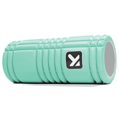Image of TRIGGERPOINT Performance Therapy Grid Foam Roller for Exercise, Deep Tissue Massage and Muscle Recovery, Original (13 Inch), Mint