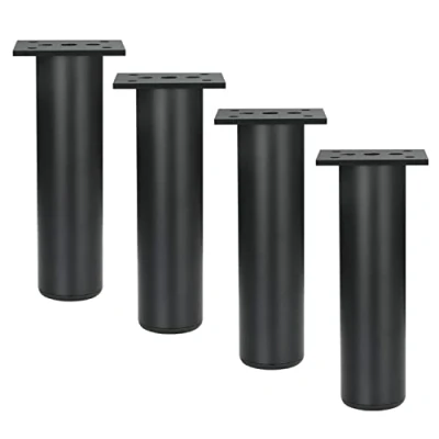 Image of Qrity 200mm Furniture Legs Cabinet Feet Aluminum Alloy Kitchen Sofa Metal Table Worktop Bar TV Desk